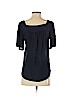 Lucky Brand 100% Viscose Blue Short Sleeve Top Size S - photo 2