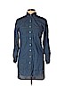 ICY 100% Cotton Blue Casual Dress Size L - photo 1