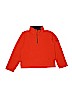 L.L.Bean 100% Polyester Orange Fleece Jacket Size 7 - photo 1