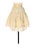 Zara 100% Cotton Ivory Casual Skirt Size S - photo 2