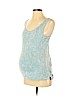 Gap - Maternity 100% Pima Cotton Blue Tank Top Size XS - photo 1