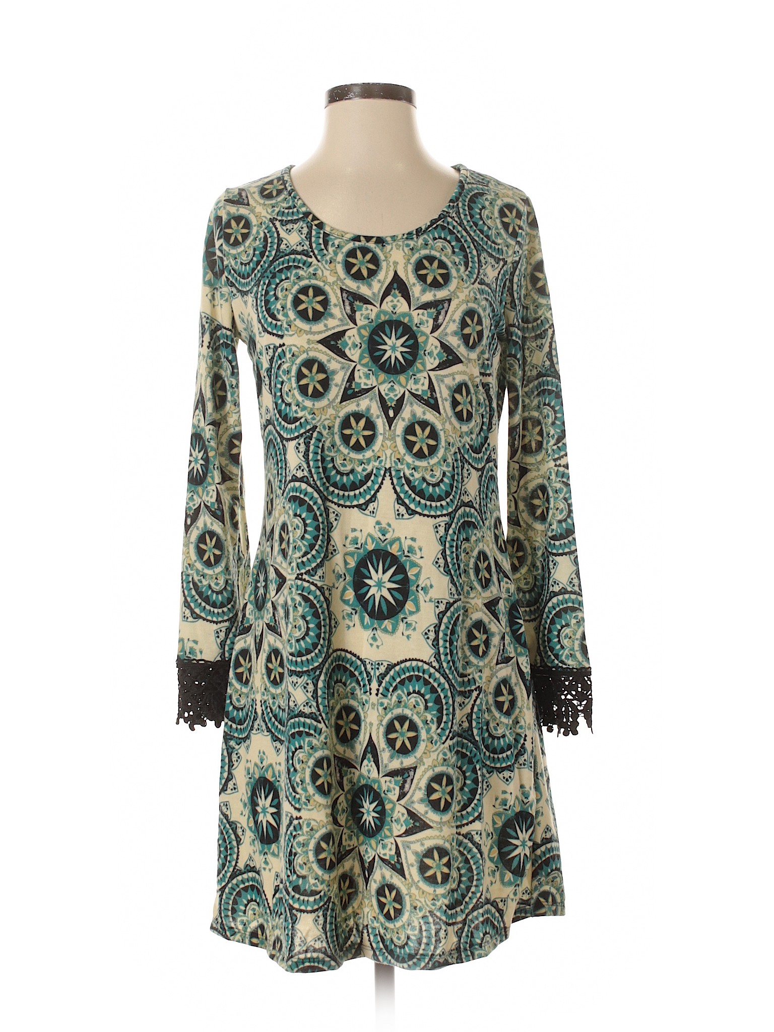 Robert Louis Women Green Casual Dress S | eBay