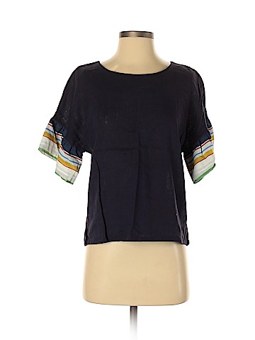 MELLODAY Short Sleeve Blouse (view 1)