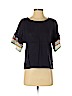 MELLODAY Blue Short Sleeve Blouse Size XS (petite) - photo 1