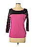 Lauren by Ralph Lauren Pink 3/4 Sleeve Top Size XL - photo 1
