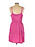 Ann Taylor LOFT Pink Casual Dress Size L (petite) - photo 2