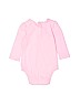 Baby Gap 100% Cotton Pink Long Sleeve Onesie Size 3-6 mo - photo 2