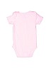 Baby Gap 100% Cotton Pink Short Sleeve Onesie 6-9 MO / 9 MO - photo 2