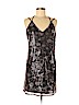 Xhilaration 100% Polyester Black Casual Dress Size S - photo 1