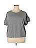 Madewell Gray Short Sleeve Top Size XXL - photo 1