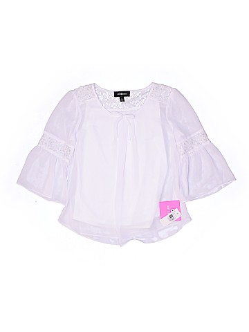 Amy Byer Long Sleeve Blouse (view 1)