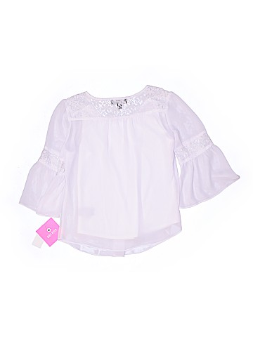 Amy Byer Long Sleeve Blouse (view 2)