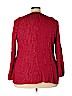 Weekend Suzanne Betro Red Long Sleeve Blouse Size 2X - photo 2