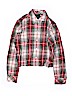 Assorted Brands Red Long Sleeve Button-Down Shirt Size 8 - photo 1