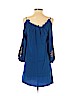 Tracy Reese 100% Silk Blue Casual Dress Size P (petite) - photo 2