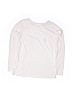 Guess Kids Solid White Long Sleeve Top Size 10 - 12 - photo 2