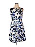 Donna Morgan 100% Polyester Blue Casual Dress Size 14 - photo 1