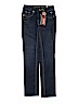 Justice 100% Cotton Blue Jeans Size 12 - photo 1
