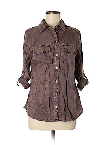 Soft Surroundings Long Sleeve Button-Down Shirt (view 1)