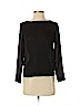 Ann Taylor LOFT 100% Polyester Black Long Sleeve Blouse Size XS (petite) - photo 1