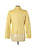 Doncaster 100% Leather Yellow Leather Jacket Size 8 - photo 2