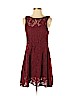 Free People Burgundy Cocktail Dress Size XS - photo 1