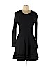 Tracy Reese for Magaschoni 100% Wool Black Casual Dress Size 6 - photo 1