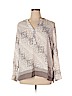 Rose & Olive 100% Polyester White Long Sleeve Blouse Size XL - photo 1