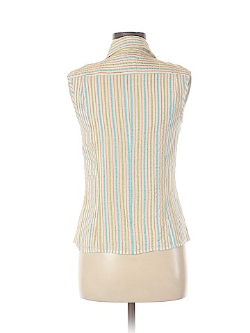 Piazza Sempione Sleeveless Silk Top (view 2)