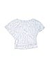 Iz Byer White Short Sleeve Top Size 6 - photo 2
