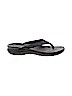 Crocs Black Flip Flops Size 10 - photo 1