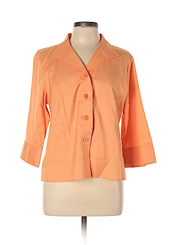 Coldwater Creek 3/4 Sleeve Button-Down Shirt (view 1)