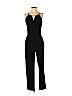 Adelyn Rae 100% Polyester Black Jumpsuit Size S - photo 1