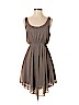 Audrey 3+1 100% Polyester Gray Casual Dress Size S - photo 1