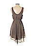 Audrey 3+1 100% Polyester Gray Casual Dress Size S - photo 2