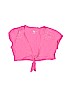 Justice Pink Cardigan Size 12 - photo 1