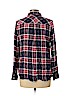 Staccato 100% Rayon Red Long Sleeve Button-Down Shirt Size L - photo 2