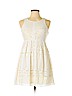 Free People 100% Nylon Ivory Cocktail Dress Size 2 - photo 1