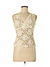 CAbi Ivory Sleeveless Blouse Size M - photo 1