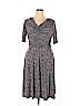 Jessica Howard Purple Casual Dress Size 14 - photo 1