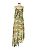 Dress Forum 100% Polyester Green Casual Dress Size S - photo 1