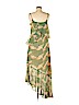 Dress Forum 100% Polyester Green Casual Dress Size S - photo 2