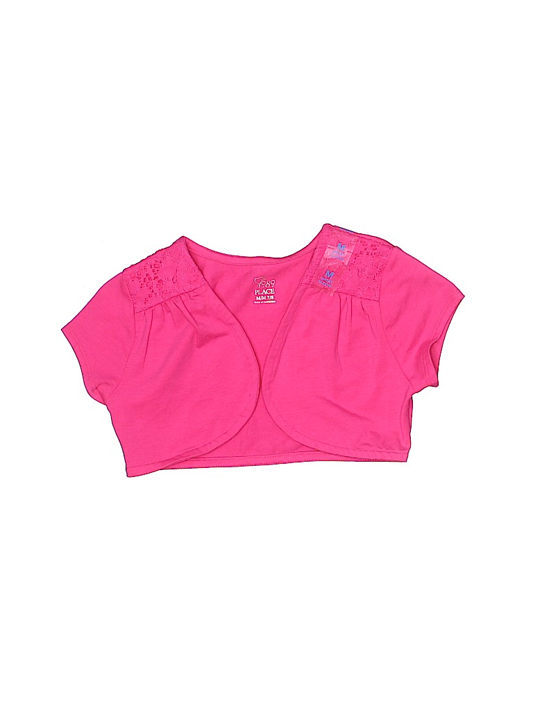 The Children's Place Pink Shrug Size 7 - 8 - photo 1