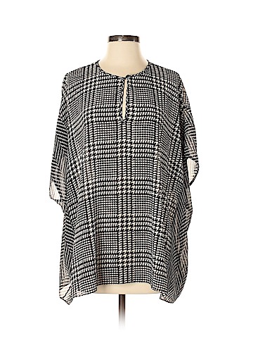 MICHAEL Michael Kors Short Sleeve Blouse (view 1)