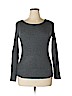 INC International Concepts Gray Long Sleeve Top Size XL - photo 1