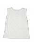Gap Kids 100% Cotton White Sleeveless T-Shirt Size 2XL (kids) - photo 2