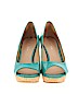 Via Spiga Teal Heels Size 10 - photo 2