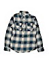 Vans Blue Long Sleeve Button-Down Shirt Size S (youth) - photo 1