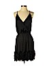 Aqua 100% Polyester Black Casual Dress Size S - photo 1