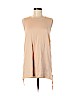 Ann Demeulemeester Tan Sleeveless Top Size EU 38 / US 8 - photo 1